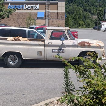 Whiskey Biscuits - They even have their old pickup truck with the wood for the smoker out front - Breakfast & Brunch Near Me - Clarksburg, West Virginia