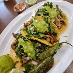 Excellent Adobada, Carne Asada, and Carnitas tacos. Excellent Adobada, Carne Asada, and Carnitas tacos.