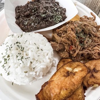 Arepa Xpress - a plate of food on a table - Venezuelan Near Me - Spring, Texas