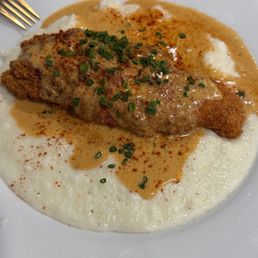 Catfish & grits Catfish & grits