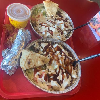 The Halal Guys - Chicken and beef gyro platter. Delicious! - Middle Eastern Near Me - Union, New Jersey The Halal Guys - Chicken and beef gyro platter. Delicious! - Middle Eastern Near Me - Union, New Jersey