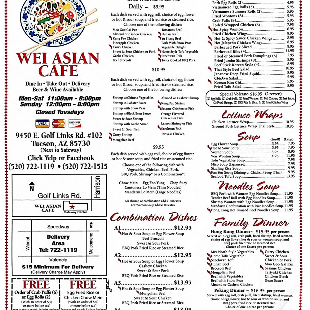Menu as of 4/15/22 Menu as of 4/15/22