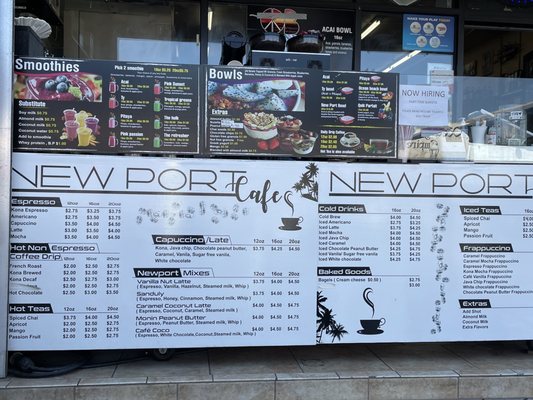 Menu photo 5 Newport Quik Stop San Diego, CA