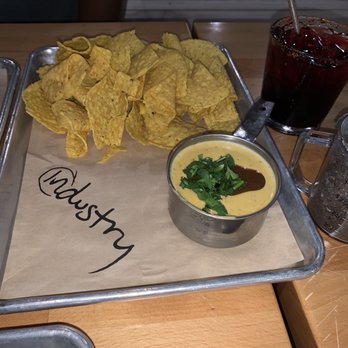 Industry - Green Chile Queso - New American Near Me - San Marcos, Texas