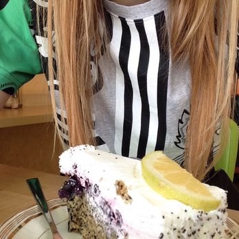 Goodies - €3,60 spent very well on this zitrone tarte with coco and blueberry - Cafes Near Me - Berlin, BE