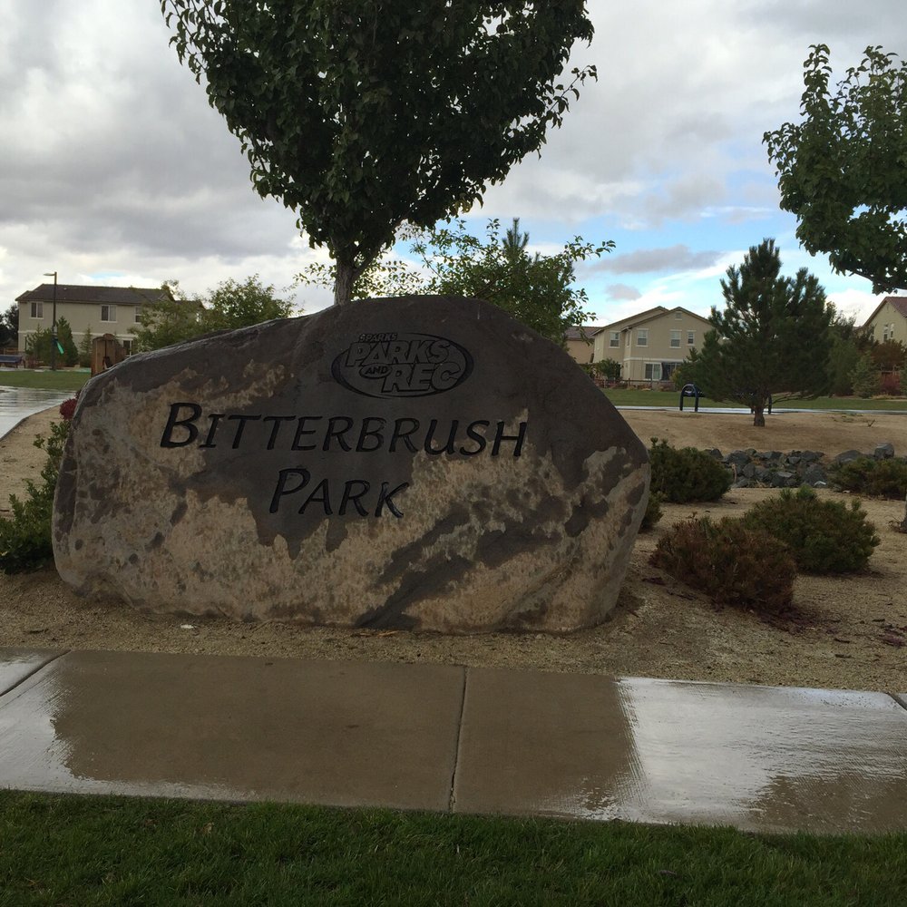 Bitterbrush Park - South entrance. - Parks Near Me - Sparks, Nevada Bitterbrush Park - South entrance. - Parks Near Me - Sparks, Nevada
