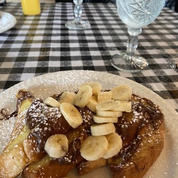 Baci Trattoria - Banana Nutella French toast - Italian Near Me - Vero Beach, Florida Baci Trattoria - Banana Nutella French toast - Italian Near Me - Vero Beach, Florida