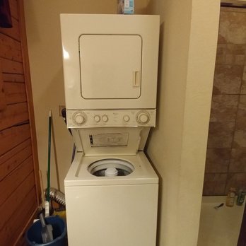 The Cabins At Grand Mountain - I appreciate the washer & dryer! Plus they provide the laundry soap! - Vacation Rentals Near Me - Branson, Missouri The Cabins At Grand Mountain - I appreciate the washer & dryer! Plus they provide the laundry soap! - Vacation Rentals Near Me - Branson, Missouri
