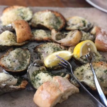 Mudbugs Cajun Kitchen - Charbroiled oysters with Parmesan cheese - Cajun/Creole Near Me - Sanibel, Florida