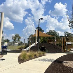 Jackson Park Recreation Center - Slide and playground