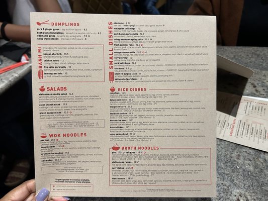 Menu photo 4 CO Charlotte, NC