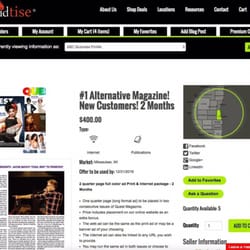 AdBidtise - Advertising Options