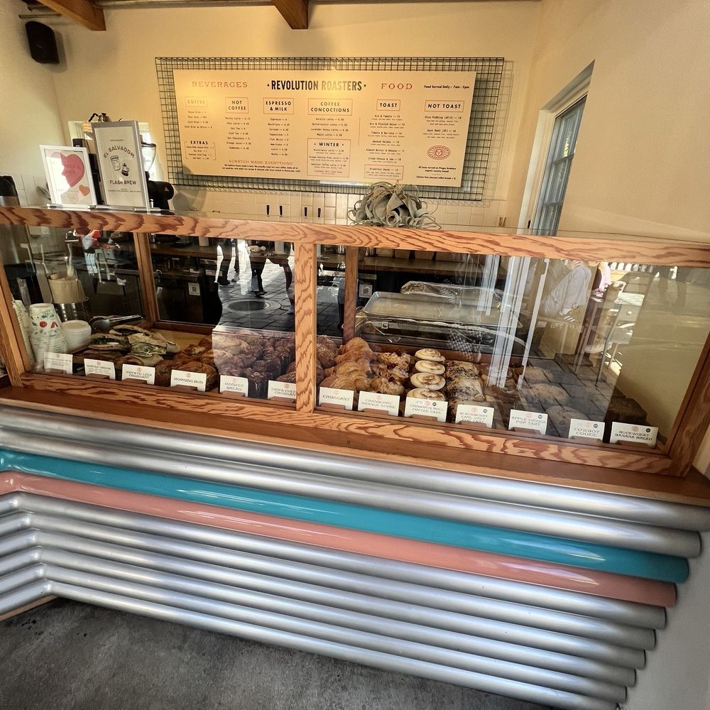 Revolution Roasters - Pastry counter - Coffee Roasteries Near Me - Carlsbad, California Revolution Roasters - Pastry counter - Coffee Roasteries Near Me - Carlsbad, California