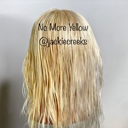 Healthy Hair Clinic - Get The Prefect Blonde, No More Yellow With Jackie Creeks