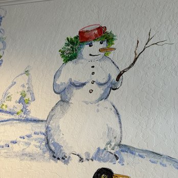 Strawberry Inn - Female snow sculpture mural in hallway over their microwave. - Resorts Near Me - Strawberry, California Strawberry Inn - Female snow sculpture mural in hallway over their microwave. - Resorts Near Me - Strawberry, California
