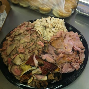 Fast Eddie's Pit Beef - That's a platter with beef,ham, turkey feeds about 25-30 ppl call for more info 410-287-8700 - Barbeque Near Me - North East, Maryland Fast Eddie's Pit Beef - That's a platter with beef,ham, turkey feeds about 25-30 ppl call for more info 410-287-8700 - Barbeque Near Me - North East, Maryland