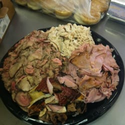Fast Eddie's Pit Beef - That's a platter with beef,ham, turkey feeds about 25-30 ppl call for more info 410-287-8700