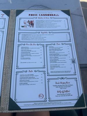 Menu photo 2 Rosie Cannonball Houston, TX Menu photo 2 Rosie Cannonball Houston, TX