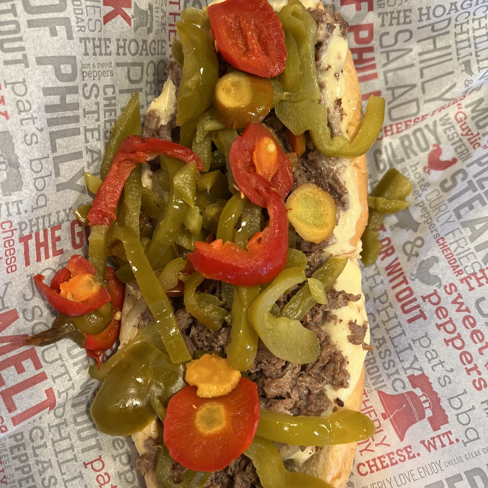 The Cheese Steak! The Cheese Steak!