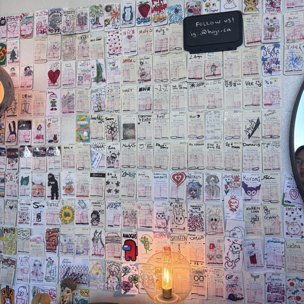 Hoji - Art Wall - Bubble Tea Near Me - Redlands, California Hoji - Art Wall - Bubble Tea Near Me - Redlands, California