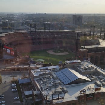 360 Rooftop Bar - View of the stadium from my seat - Lounges Near Me - St. Louis, Missouri
