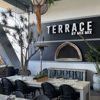 Terrace by Mix Mix - Patio seating - New American Near Me - Costa Mesa, California