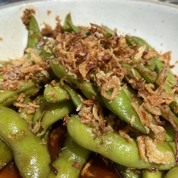 Interstellar - Spicy Garlic Ponzu Edamame - Coffee & Tea Near Me - Santa Monica, California