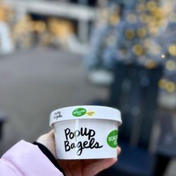 PopUp Bagels - Scallion cream cheese