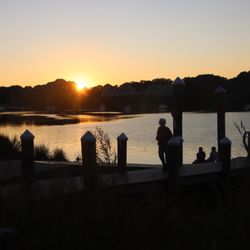 Goddard Memorial State Park - Late summer sunset