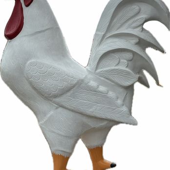 Eggville Cafe - The big chicken! - Breakfast & Brunch Near Me - Cary, Illinois