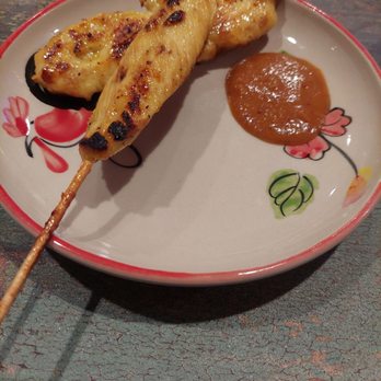 Nong's Thai Kitchen - Chicken satay...freakin delicious!!! - Thai Near Me - Los Angeles, California