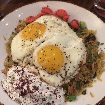 Unconventional Diner - Lebanese rice with 2 eggs - Breakfast & Brunch Near Me - Washington, DC, District of Columbia Unconventional Diner - Lebanese rice with 2 eggs - Breakfast & Brunch Near Me - Washington, DC, District of Columbia