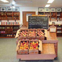 The fruit stand within walking distance of state park