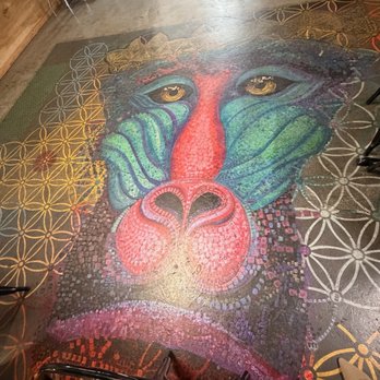 What's Brewing? - Beautiful floor artwork - Coffee Roasteries Near Me - San Antonio, Texas What's Brewing? - Beautiful floor artwork - Coffee Roasteries Near Me - San Antonio, Texas