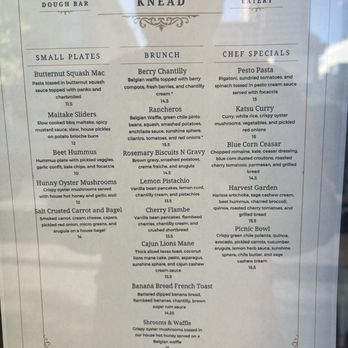 Knead - Menu - Donuts Near Me - Albuquerque, New Mexico