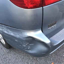 Damaged Bumper