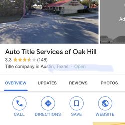 Auto Title Services of Oak Hill