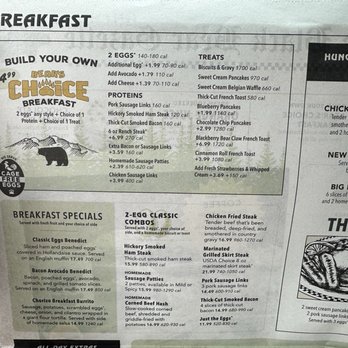 Black Bear Diner - Menu - Breakfast & Brunch Near Me - Vista, California