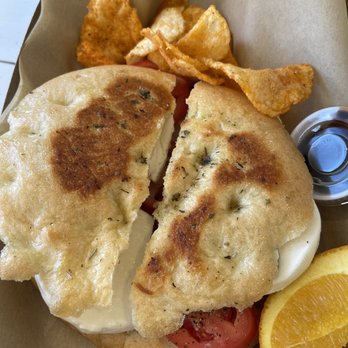Life is Sweet Bakery & Cafe - Caprese sandwich & cherry BBQ chips - Desserts Near Me - Milan, Michigan Life is Sweet Bakery & Cafe - Caprese sandwich & cherry BBQ chips - Desserts Near Me - Milan, Michigan