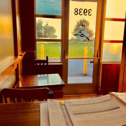 Caribou Coffee - East facing door