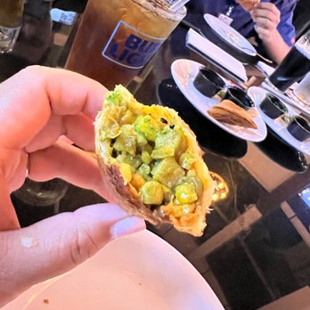 London's Pub & Grill - Inside the veggie samosas - British Near Me - Artesia, California London's Pub & Grill - Inside the veggie samosas - British Near Me - Artesia, California