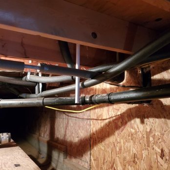 Ray's Plumbing - New PEX plumbing pipes replaced rusted galvanized steel pipes in the build up area. - Plumbing Near Me Ray's Plumbing - New PEX plumbing pipes replaced rusted galvanized steel pipes in the build up area. - Plumbing Near Me