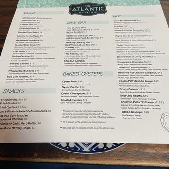 The Atlantic - Seafood Near Me - Virginia Beach, Virginia The Atlantic - Seafood Near Me - Virginia Beach, Virginia
