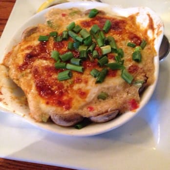 Stillwater Grill Brighton - Crab stuffed mushrooms appetizer.. - Seafood Near Me - Brighton, Michigan Stillwater Grill Brighton - Crab stuffed mushrooms appetizer.. - Seafood Near Me - Brighton, Michigan