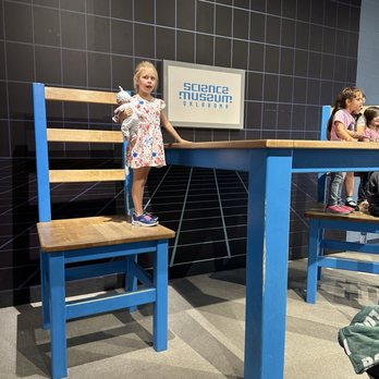 Science Museum Oklahoma - Giant chair and table - Museums Near Me - Oklahoma City, Oklahoma Science Museum Oklahoma - Giant chair and table - Museums Near Me - Oklahoma City, Oklahoma