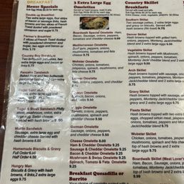 Breakfast menu 1 of 2 Breakfast menu 1 of 2