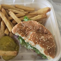 I was too hungry but only ate half of the cheeseburger