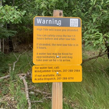 Bar Island - Warning. High tide will leave you stranded. - Parks Near Me
