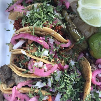Don Tacos - Cabeza/lengua/chorizo/pastor tacos 1.50 each w/added condiment bar toppings - Tacos Near Me - Carrollton, Texas