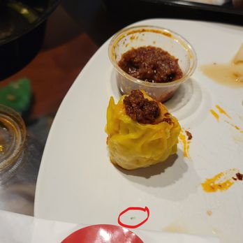 Furiwa Togo - Glass shard from one of the shumai in my order. - Dim Sum Near Me - Irvine, California